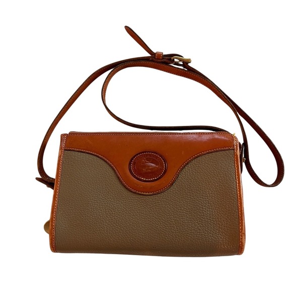 Dooney & Bourke Vintage Classic All Weather Leather Crossbody Bag Shoulder Bag